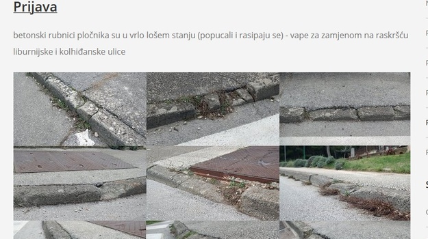 LIBURNIJSKA UL. SANIRANJE RUBNJAKA