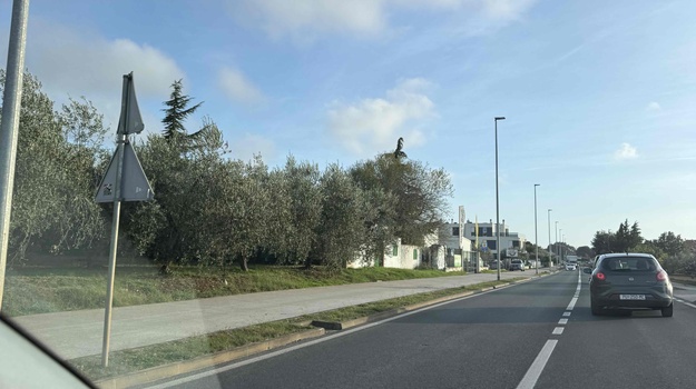 VODNJANSKA CESTA OZNAČAVANJE BICIKLISTIČKE STAZE