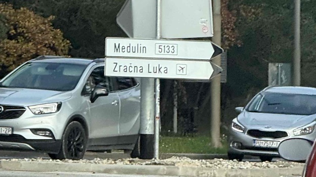 CESTA PREKOMORSKIH BRIGADA OŠTEĆENJE VERTIKALNE SIGNALIZACIJE