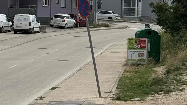 JAPODSKA UL. POPRAVAK VERTIKALNE SIGNALIZACIJE