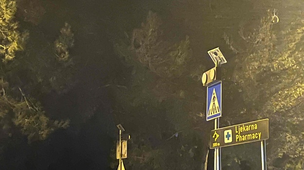 VODNJANSKA CESTA OZNAČAVANJE HORIZONTALNE SIGNALIZACIJE