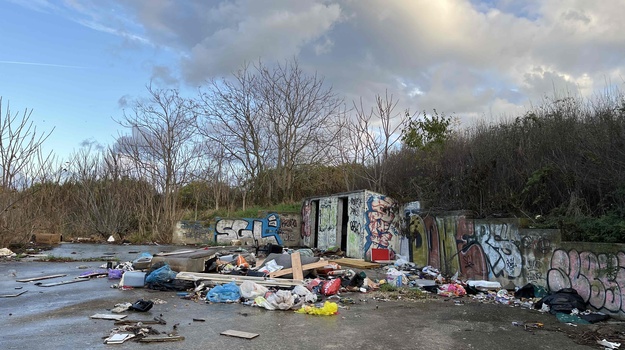 CESTA PREKOMORSKIH BRIGADA ILEGALNI/GLOMAZNI OTPAD