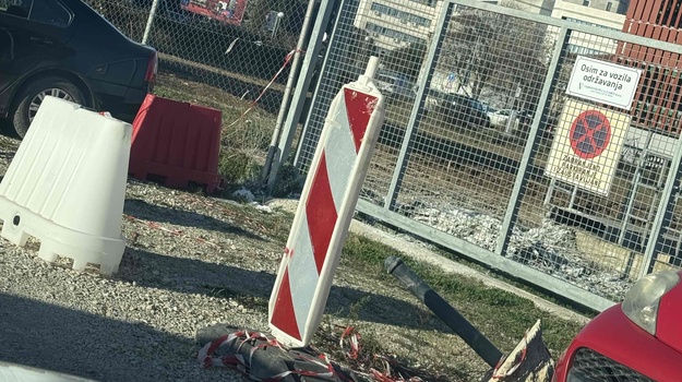 UL. MARSOVOG POLJA OŠTEĆENJE SIGNALIZACIJE