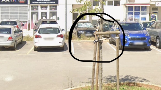 VALTURSKA UL. PRIJEDLOG UKIDANJA PARKIRNOG MJESTA