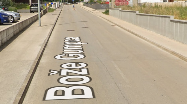 UL. BOŽE GUMPCA OZNAČAVANJE HORIZONTALNE SIGNALIZACIJE